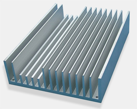 變頻器型材散熱器